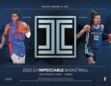 Load image into Gallery viewer, 2022-23 Panini Impeccable Basketball Hobby 3 Box Case