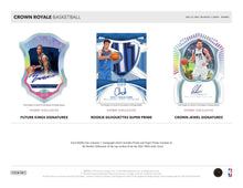 Load image into Gallery viewer, 2022-23 Panini Crown Royale Basketball Hobby Box