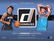 Load image into Gallery viewer, 2022-23 Panini Donruss Basketball Choice Box