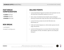 Load image into Gallery viewer, 2022-23 Panini Donruss Optic Basketball Fast Break Box