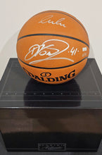 Load image into Gallery viewer, Dirk Nowitzki & Luka Doncic Dual Autographed Spalding Authentic Basketball ~Limited to 100~
