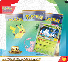 Load image into Gallery viewer, Pokémon TCG: 30th Celebration Tech Sticker Collection (Assorted)