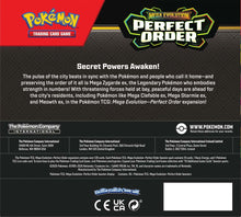 Load image into Gallery viewer, Pokemon TCG: Mega Evolution Perfect Order Booster Box Sealed Case