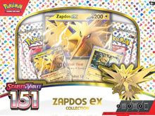 Load image into Gallery viewer, POKÉMON TCG Scarlet &amp; Violet 151 Collection—Zapdos ex
