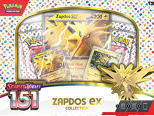 Load image into Gallery viewer, POKÉMON TCG Scarlet & Violet 151 Collection - Zapdos ex