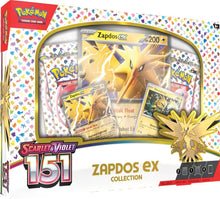 Load image into Gallery viewer, POKÉMON TCG Scarlet & Violet 151 Collection - Zapdos ex