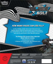 Load image into Gallery viewer, Pokémon TCG: Scarlet & Violet—Black Bolt Binder Collection