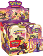 Load image into Gallery viewer, POKÉMON TCG Scarlet & Violet 6.5 Shrouded Fable Mini 10 Tins Display