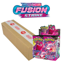 Load image into Gallery viewer, POKÉMON TCG Sword and Shield - Fusion Strike Booster 6 Box CASE