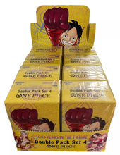 Load image into Gallery viewer, One Piece - Card Game 500 Years in the Future DP-04 Double Pack Display - 8 Sets