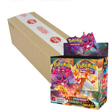 Load image into Gallery viewer, Pokémon TCG Sword and Shield Darkness Ablaze Booster Box Sealed Case