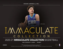 Load image into Gallery viewer, 2020-21 Panini Immaculate Basketball Hobby Box