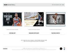 Load image into Gallery viewer, 2020-21 Panini Noir Basketball Hobby 4-Box Case
