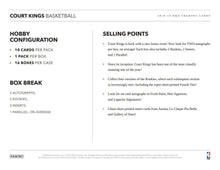 Load image into Gallery viewer, 2018-19 Panini Court Kings Basketball Hobby Box
