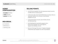 Load image into Gallery viewer, 2019-20 Panini Flawless Basketball Hobby Box