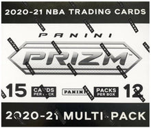 Load image into Gallery viewer, 2020-21 Panini Prizm Basketball Multi/Cello 12 Pack Box