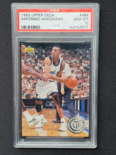 Load image into Gallery viewer, 1993 Upper Deck Anfernee Hardaway #484 PSA 10
