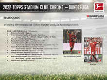 Load image into Gallery viewer, 2021-22 Topps Stadium Club Chrome Bundesliga Soccer Hobby
