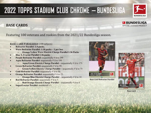 2021-22 Topps Stadium Club Chrome Bundesliga Soccer Hobby