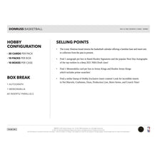 Load image into Gallery viewer, 2021-22 Panini Donruss Basketball Hobby Box