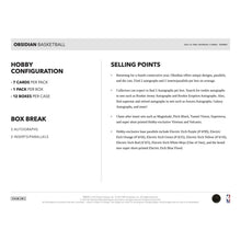 Load image into Gallery viewer, 2021-22 Panini Obsidian Basketball Hobby Box