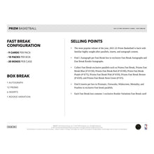 Load image into Gallery viewer, 2021-22 Panini Prizm Basketball Fast Break Hobby Box