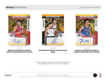 Load image into Gallery viewer, 2021-22  Panini Mosaic Basketball Choice Box