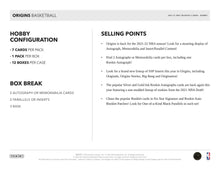 Load image into Gallery viewer, 2021-22 Panini Origins Basketball Hobby Box