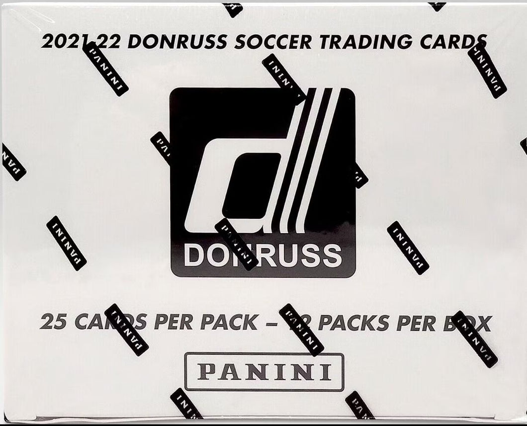 2021 - 22 Panini Donruss Soccer Fat Pack 12-Pack Box