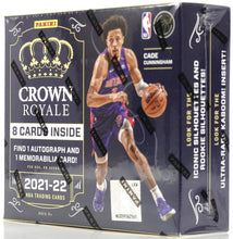 Load image into Gallery viewer, 2021-22 Panini Crown Royale Basketball Hobby Box