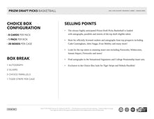 Load image into Gallery viewer, 2021-22 Panini Prizm Draft Picks Basketball Choice Box