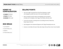 Load image into Gallery viewer, 2021-22 Panini Prizm Draft Picks Basketball H2 Box