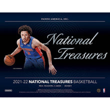 Load image into Gallery viewer, 2021-22 Panini National Treasures Basketball Hobby 4-Box Case