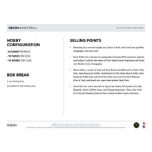 Load image into Gallery viewer, 2021-22 Panini Recon Basketball Hobby Box