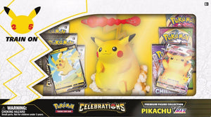 POKÉMON TCG Premium Figure Collection - Celebrations Pikachu Vmax Box