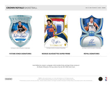 Load image into Gallery viewer, 2021-22 Panini Crown Royale Basketball Hobby Box