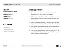 Load image into Gallery viewer, 2021-22 Panini Crown Royale Basketball Hobby Box