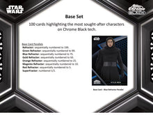 Load image into Gallery viewer, 2022 TOPPS STAR WARS CHROME BLACK HOBBY BOX