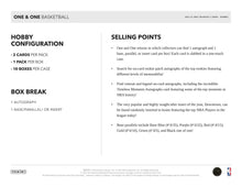 Load image into Gallery viewer, 2021-22 Panini One and One Basketball Hobby Box