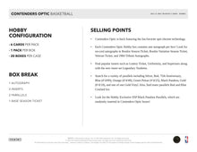 Load image into Gallery viewer, 2021-22 Panini Contenders Optic Basketball Hobby Box