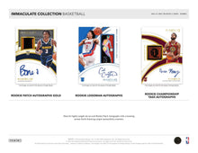 Load image into Gallery viewer, 2021-22 Panini Immaculate Basketball Hobby Box