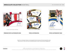 Load image into Gallery viewer, 2021-22 Panini Immaculate Basketball Hobby Box