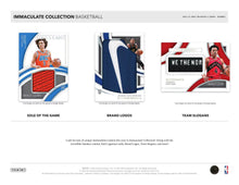 Load image into Gallery viewer, 2021-22 Panini Immaculate Basketball Hobby Box