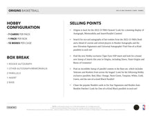 Load image into Gallery viewer, 2022-23 Panini Origins Basketball Hobby Box