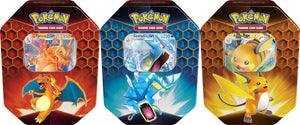 Pokémon TCG Hidden Fates GX Collectors Tin - Set of 3