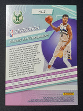 Load image into Gallery viewer, 2018-19 Panini Revolution Giannis Antetokounmpo #41