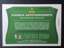 Load image into Gallery viewer, 2019-20 Panini Donruss Optic Giannis FANTASY STARS Red Wave Tmall Exclusive #15