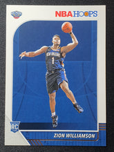Load image into Gallery viewer, 2019-20 Panini NBA HOOPS Zion Williamson #258 RC Rookie