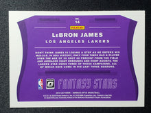 Load image into Gallery viewer, 2019-20 Panini Donruss Optic Lebron James FANTASY STARS #14