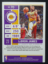 Load image into Gallery viewer, 2019-20 Panini Contenders LeBron James #70